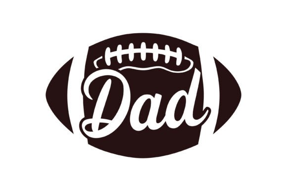 Celebrate the Sideline Spirit with Football Dad Silhouette