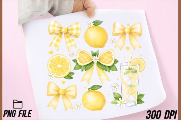 Coquette Lemon PNG, Lemonade PNG: Fresh Digital Graphics