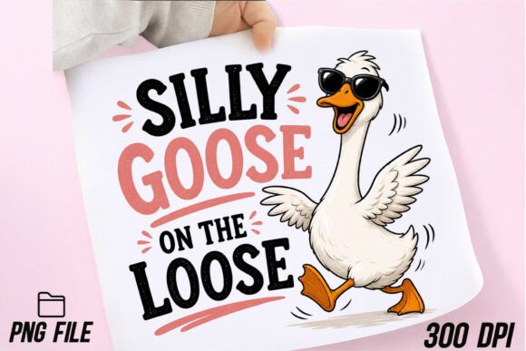 Funny Silly Goose PNG: Unleashing Sarcastic Charm