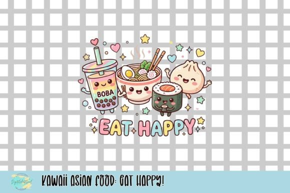 Kawaii Asian Food: Eat Happy! Delivers Pure Joy