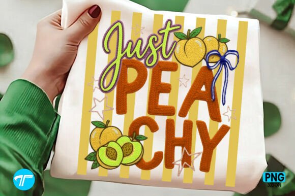 Striped Summer Peachy Fruit Shirt: Your Go-To Digital Asset