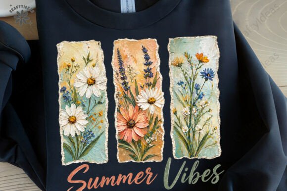 Summer Vibes Png: Floral Design for Creative Projects