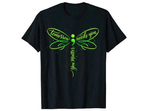 Tomorrow Needs You Mental Health T-Shirt: A Design Asset for Impact